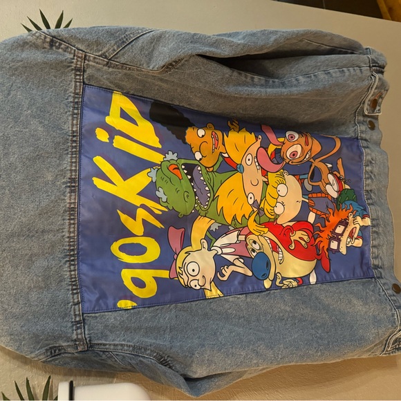 90s kid nickelodeon Jean jacket - Picture 2 of 2